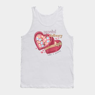 Special Delivery Labor and Delivery Nurse Valentines Day Tank Top